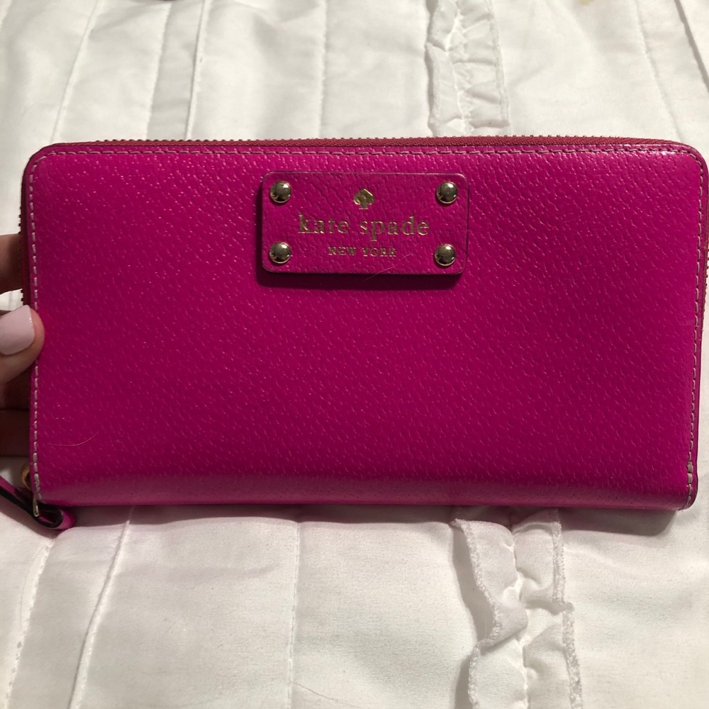 Pink Kate Spade Wallet